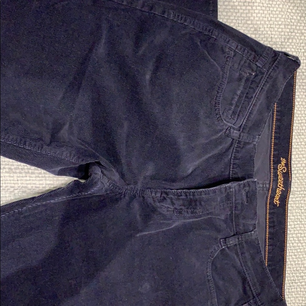 🔥SOLD🔥Navy blue, corduroy,  12, stretch pants - Picture 2 of 5